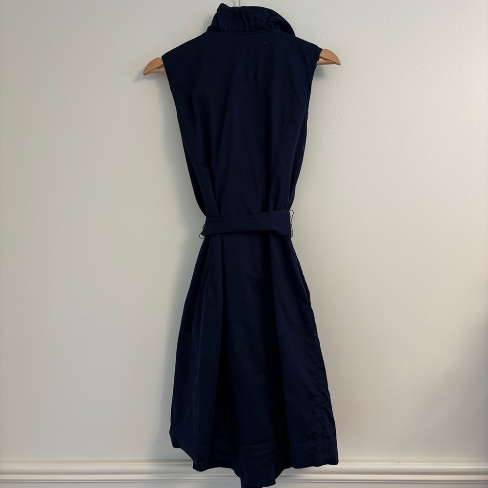 Elizabeth McKay Midnight Blue Ruffle Dress - Picture 9 of 11